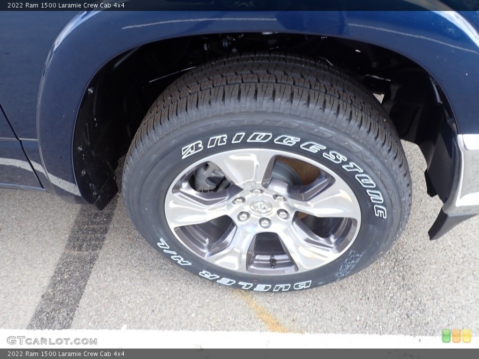 2022 Ram 1500 Laramie Crew Cab 4x4 Wheel and Tire Photo #144534178