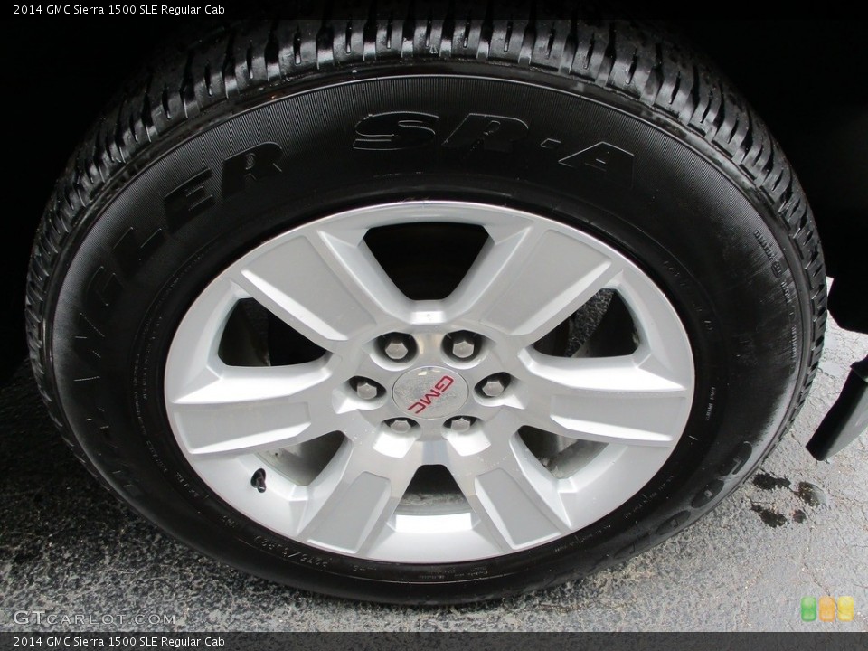 2014 GMC Sierra 1500 SLE Regular Cab Wheel and Tire Photo #144536893