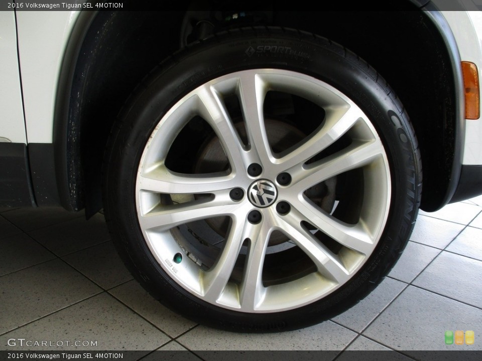 2016 Volkswagen Tiguan SEL 4MOTION Wheel and Tire Photo #144538381