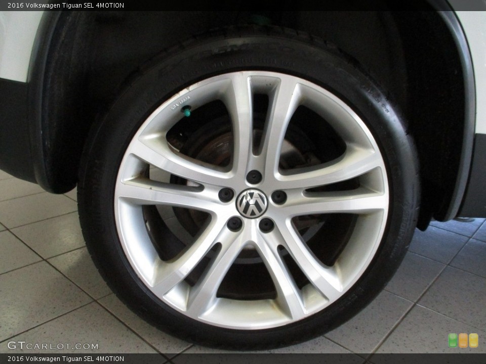 2016 Volkswagen Tiguan SEL 4MOTION Wheel and Tire Photo #144538384