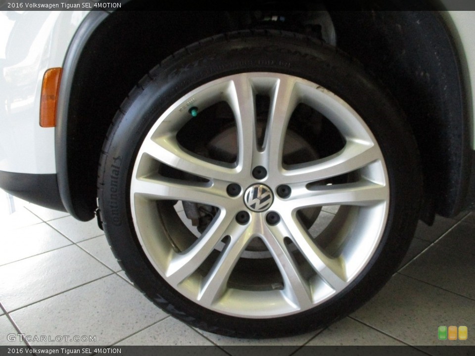 2016 Volkswagen Tiguan SEL 4MOTION Wheel and Tire Photo #144538402