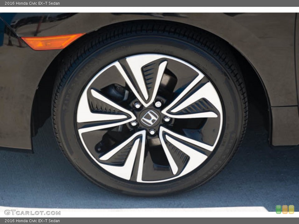 2016 Honda Civic EX-T Sedan Wheel and Tire Photo #144543689