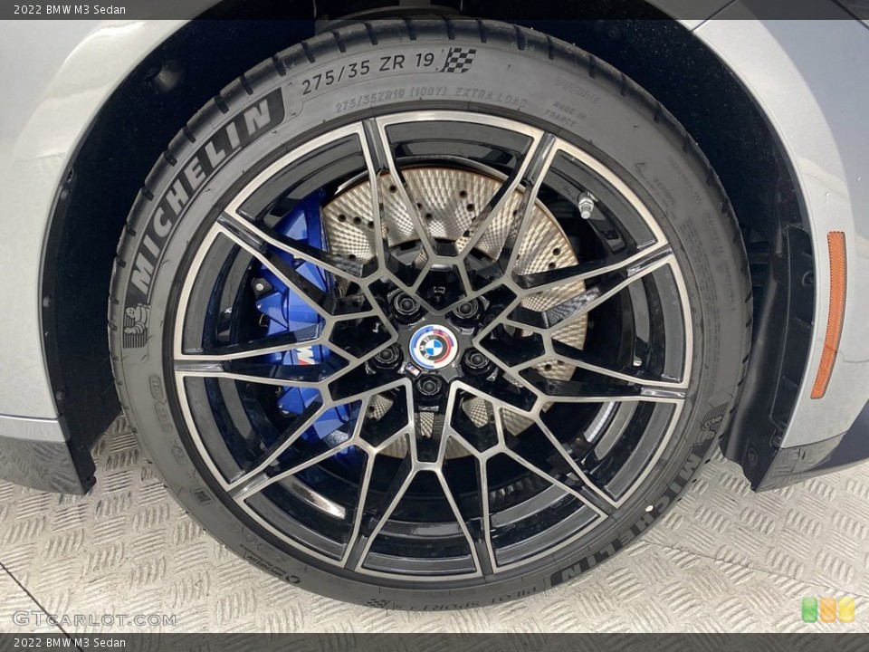 2022 BMW M3 Sedan Wheel and Tire Photo #144546425