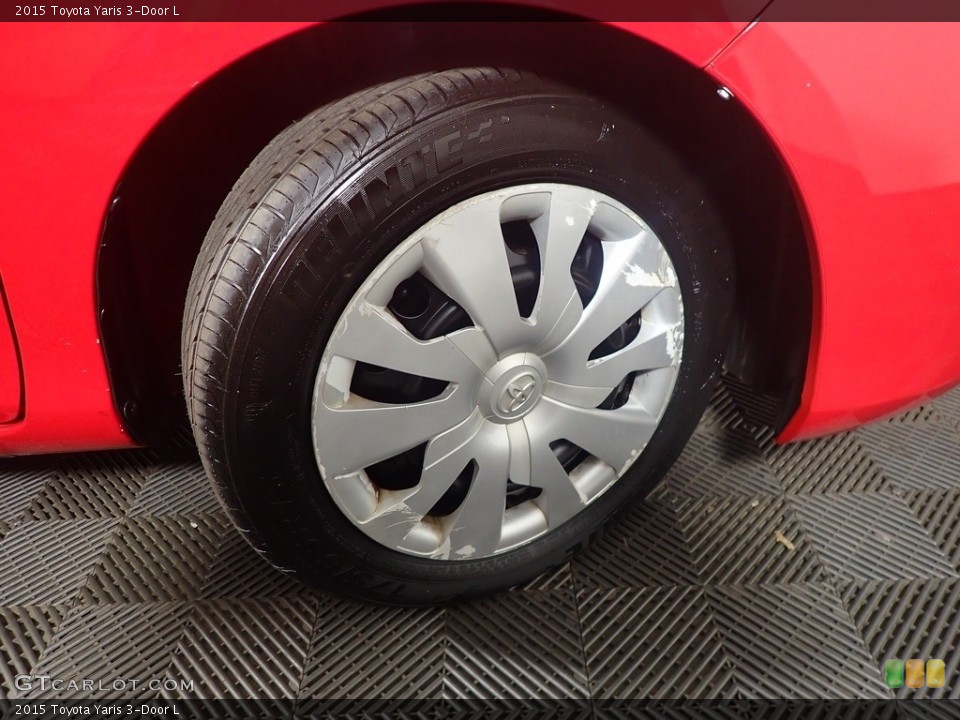 2015 Toyota Yaris 3-Door L Wheel and Tire Photo #144549825