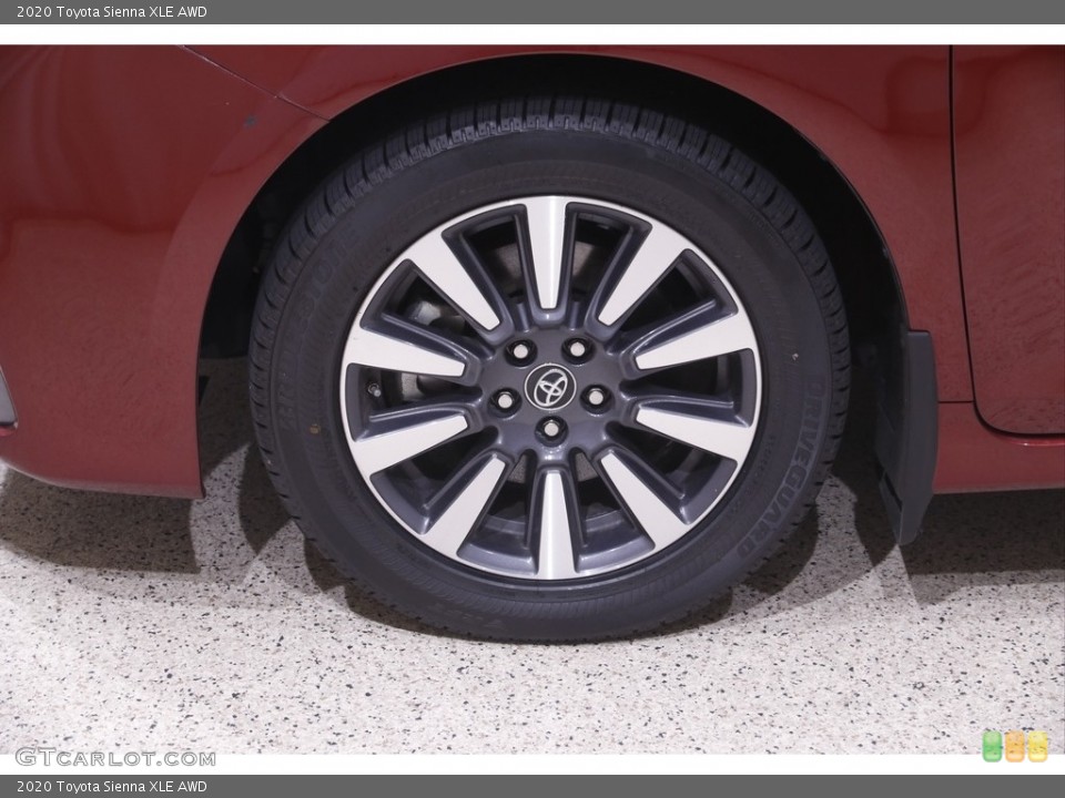 2020 Toyota Sienna XLE AWD Wheel and Tire Photo #144554854