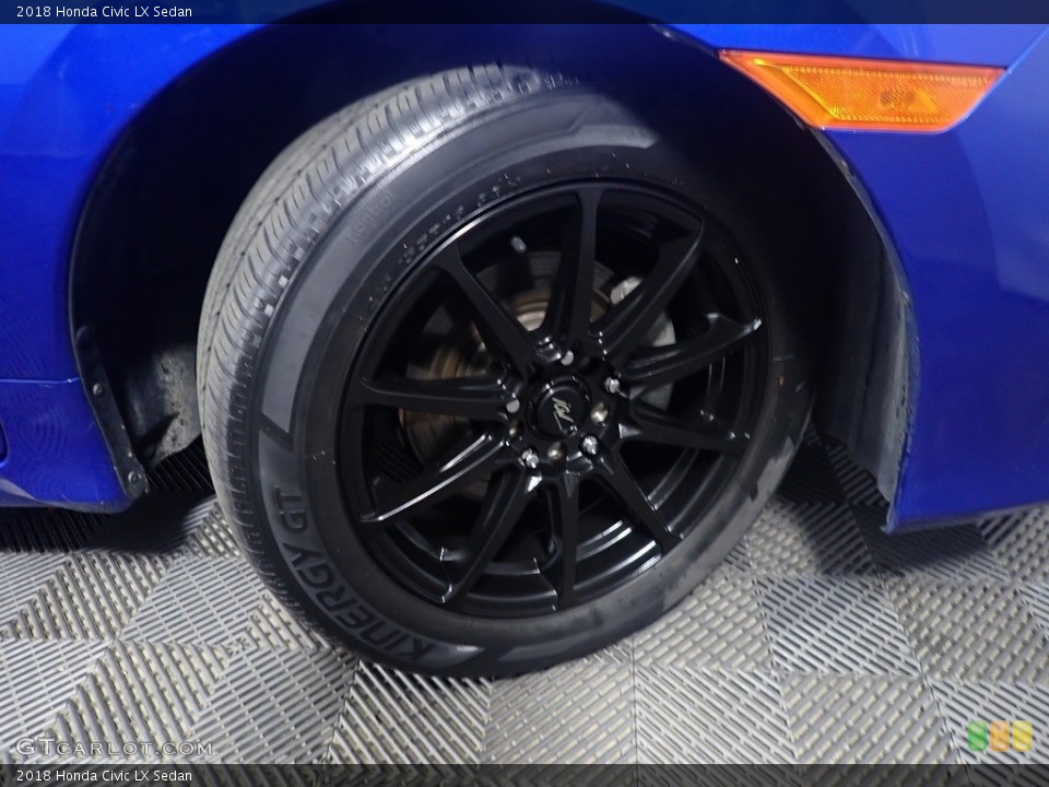 2018 Honda Civic LX Sedan Wheel and Tire Photo #144556060