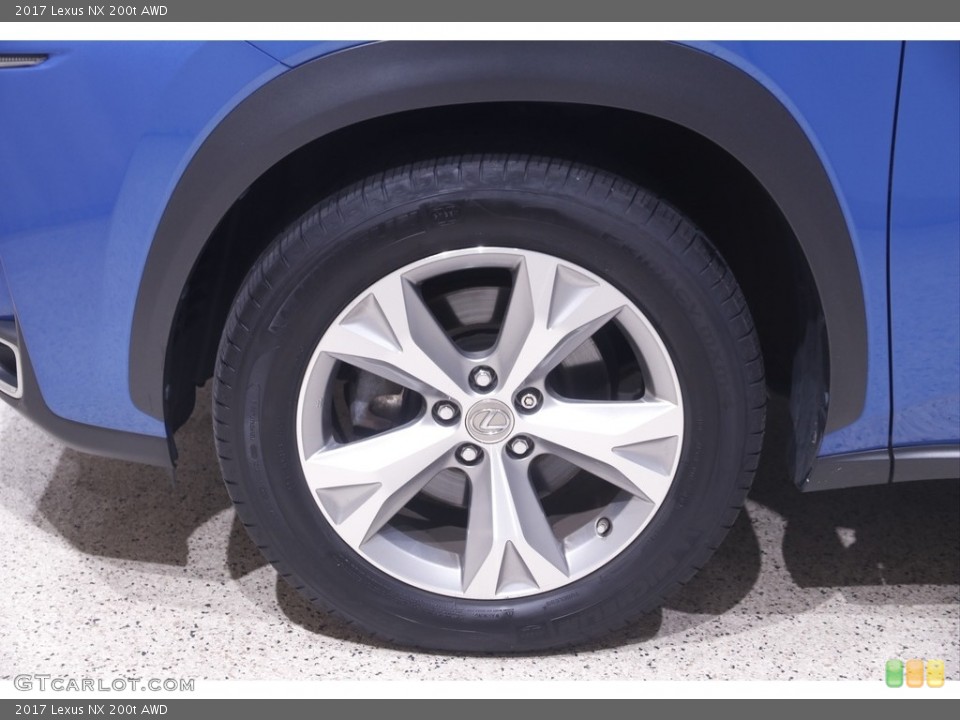 2017 Lexus NX 200t AWD Wheel and Tire Photo #144567468