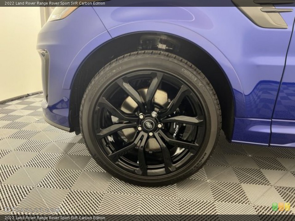 2022 Land Rover Range Rover Sport SVR Carbon Edition Wheel and Tire Photo #144567546