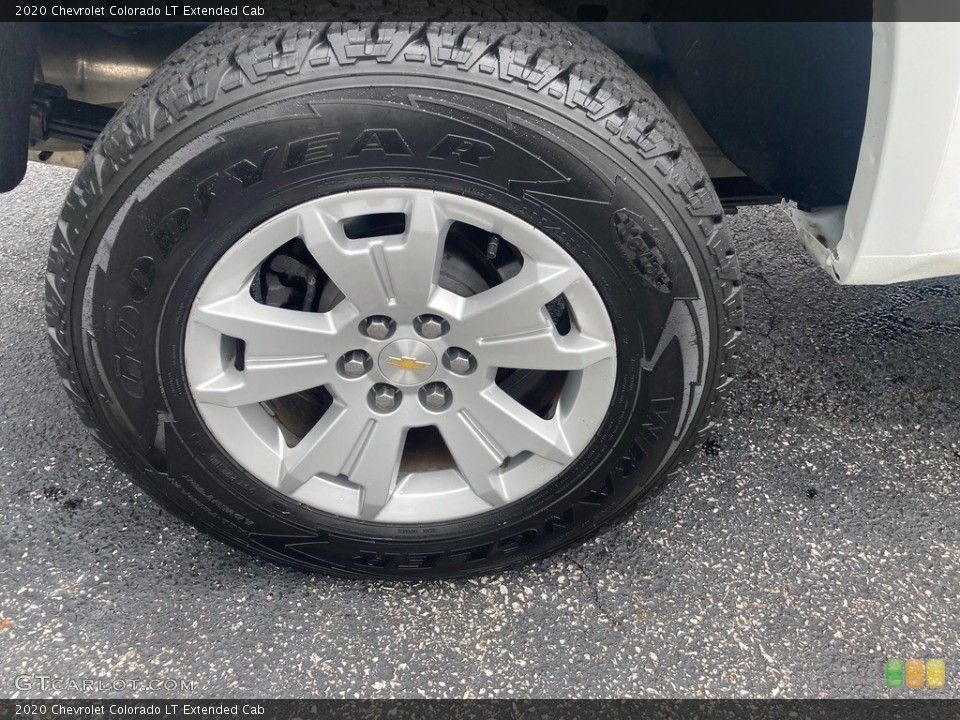 2020 Chevrolet Colorado LT Extended Cab Wheel and Tire Photo #144568671