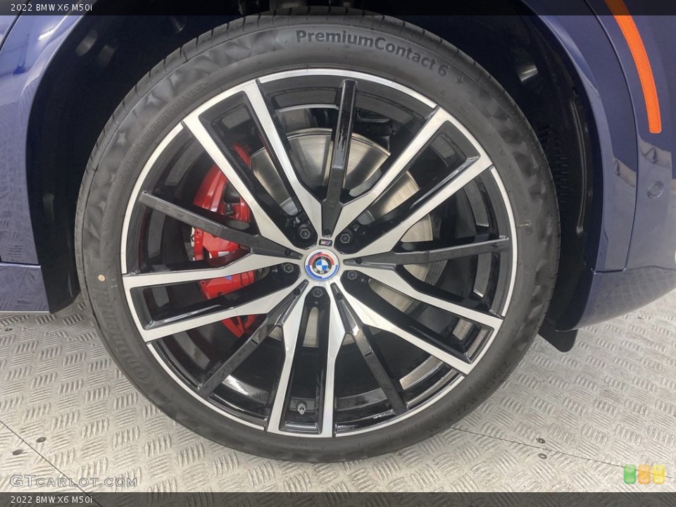2022 BMW X6 M50i Wheel and Tire Photo #144569548
