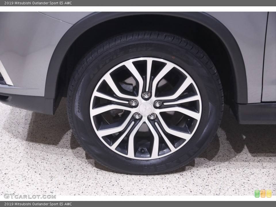 2019 Mitsubishi Outlander Sport ES AWC Wheel and Tire Photo #144570775