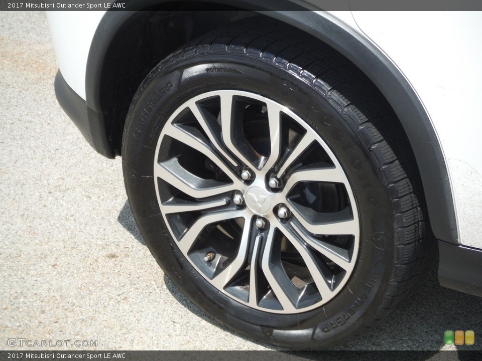 2017 Mitsubishi Outlander Sport LE AWC Wheel and Tire Photo #144572167