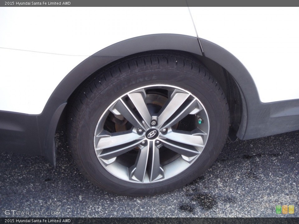 2015 Hyundai Santa Fe Limited AWD Wheel and Tire Photo #144572215