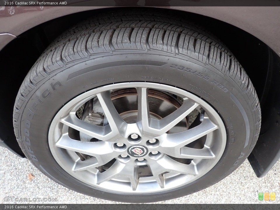 2016 Cadillac SRX Performance AWD Wheel and Tire Photo #144581756