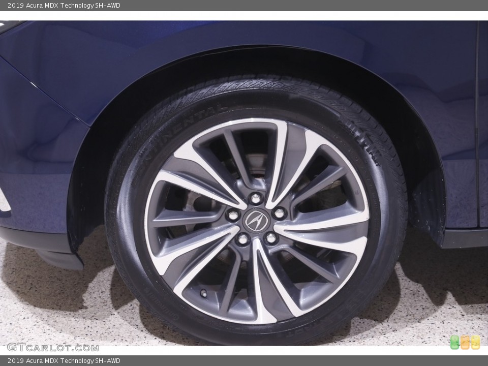 2019 Acura MDX Technology SH-AWD Wheel and Tire Photo #144590035