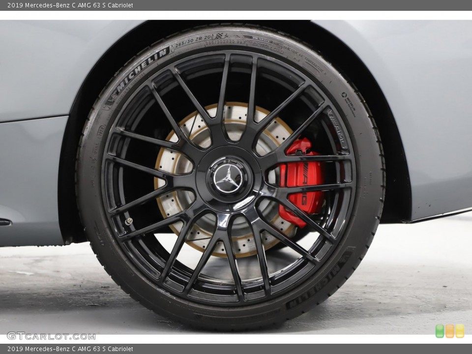 2019 Mercedes-Benz C AMG 63 S Cabriolet Wheel and Tire Photo #144594151