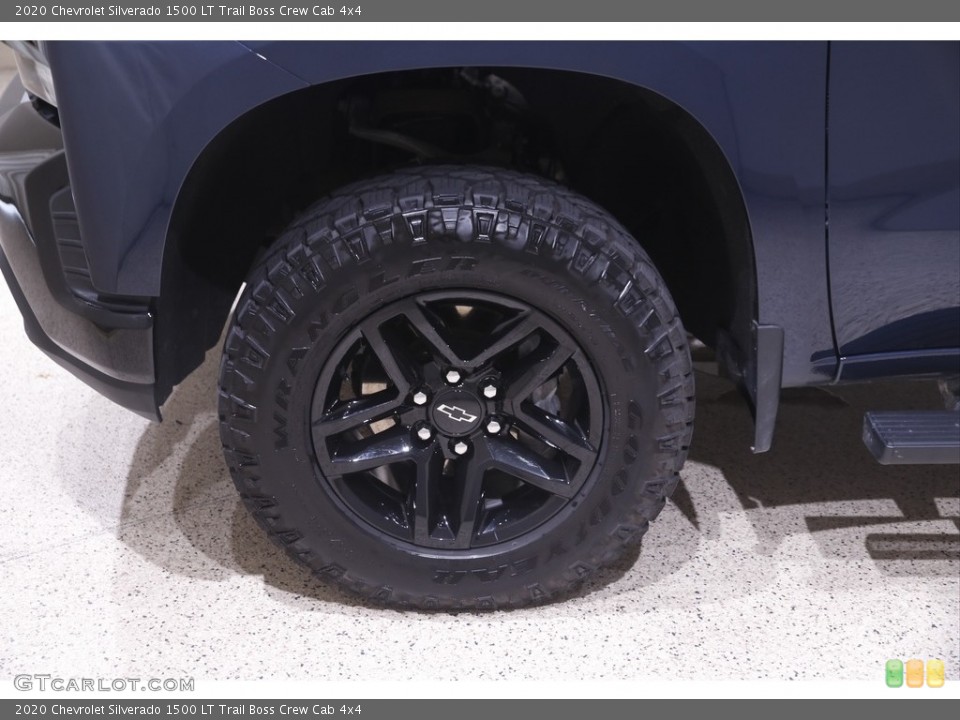 2020 Chevrolet Silverado 1500 LT Trail Boss Crew Cab 4x4 Wheel and Tire Photo #144595921