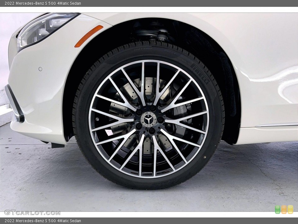 2022 Mercedes-Benz S 500 4Matic Sedan Wheel and Tire Photo #144606903