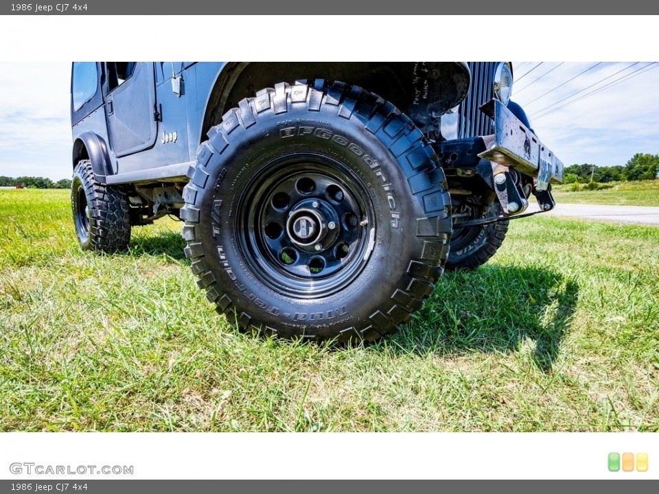 1986 Jeep CJ7 Wheels and Tires
