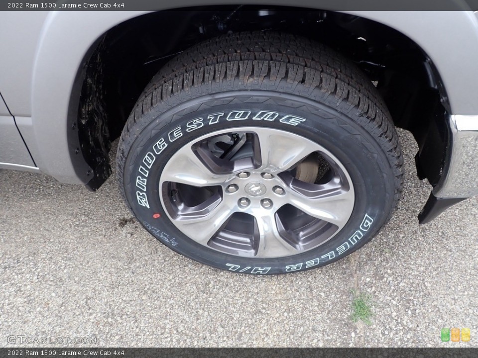 2022 Ram 1500 Laramie Crew Cab 4x4 Wheel and Tire Photo #144615821