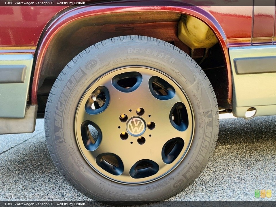 1988 Volkswagen Vanagon Wheels and Tires