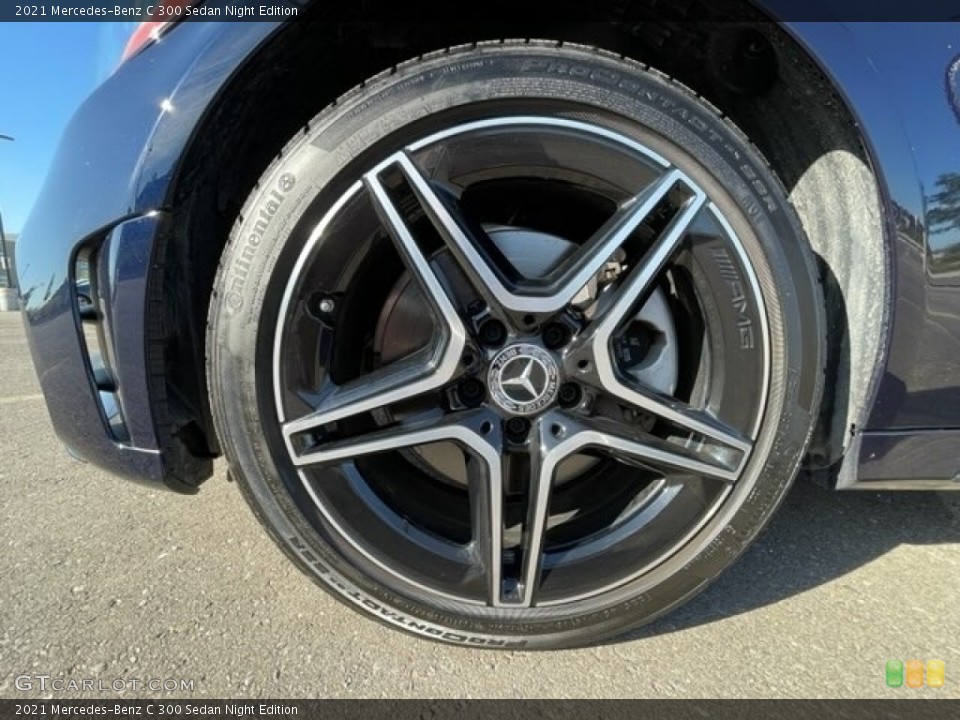 2021 Mercedes-Benz C 300 Sedan Night Edition Wheel and Tire Photo #144618764