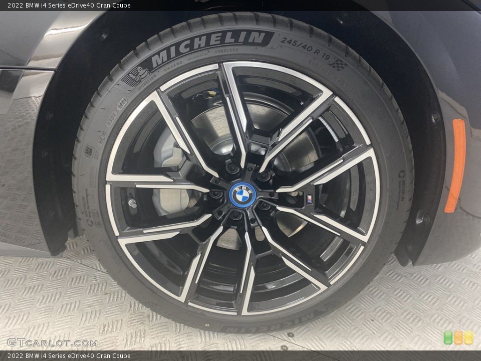 2022 BMW i4 Series eDrive40 Gran Coupe Wheel and Tire Photo #144619746