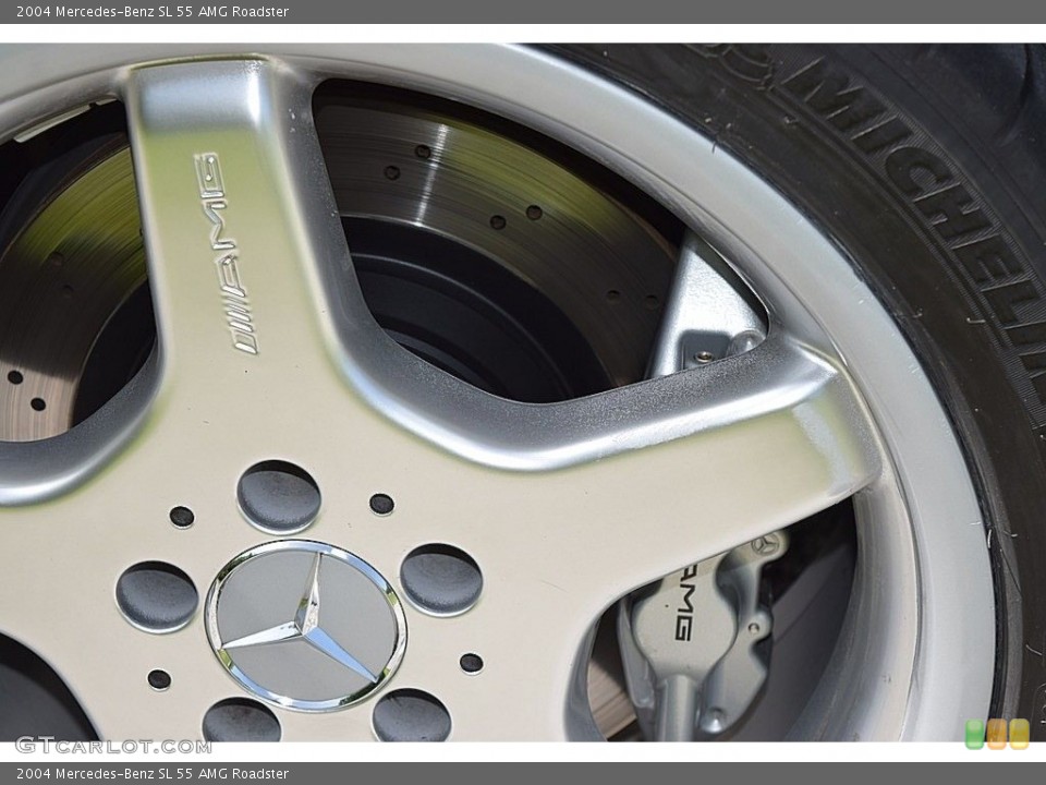 2004 Mercedes-Benz SL 55 AMG Roadster Wheel and Tire Photo #144620203
