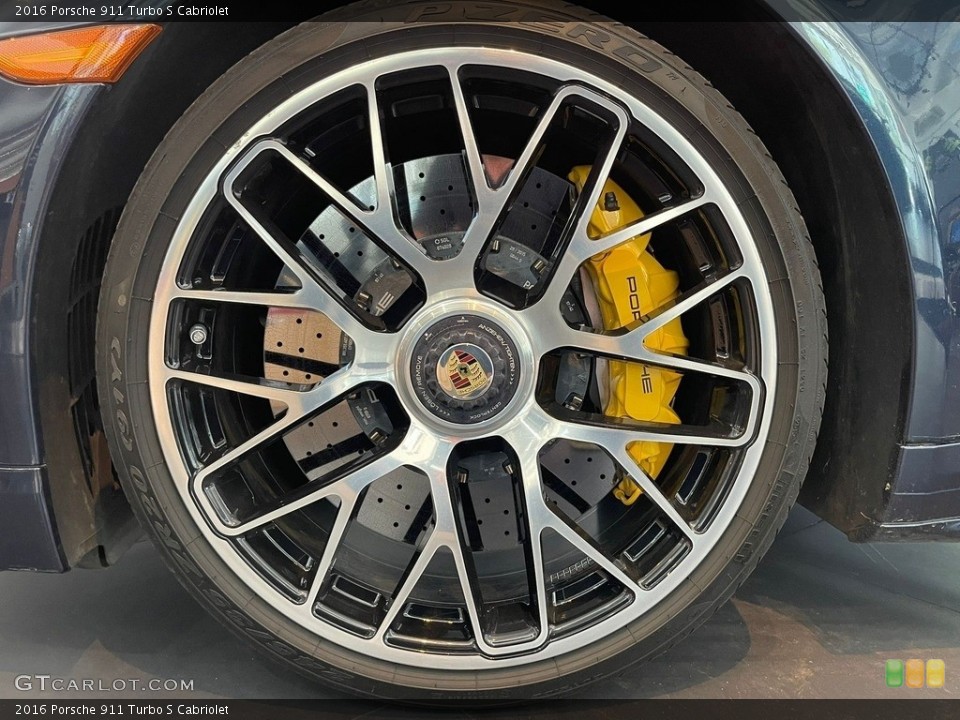 2016 Porsche 911 Turbo S Cabriolet Wheel and Tire Photo #144627155
