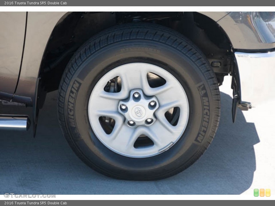 2016 Toyota Tundra SR5 Double Cab Wheel and Tire Photo #144644540