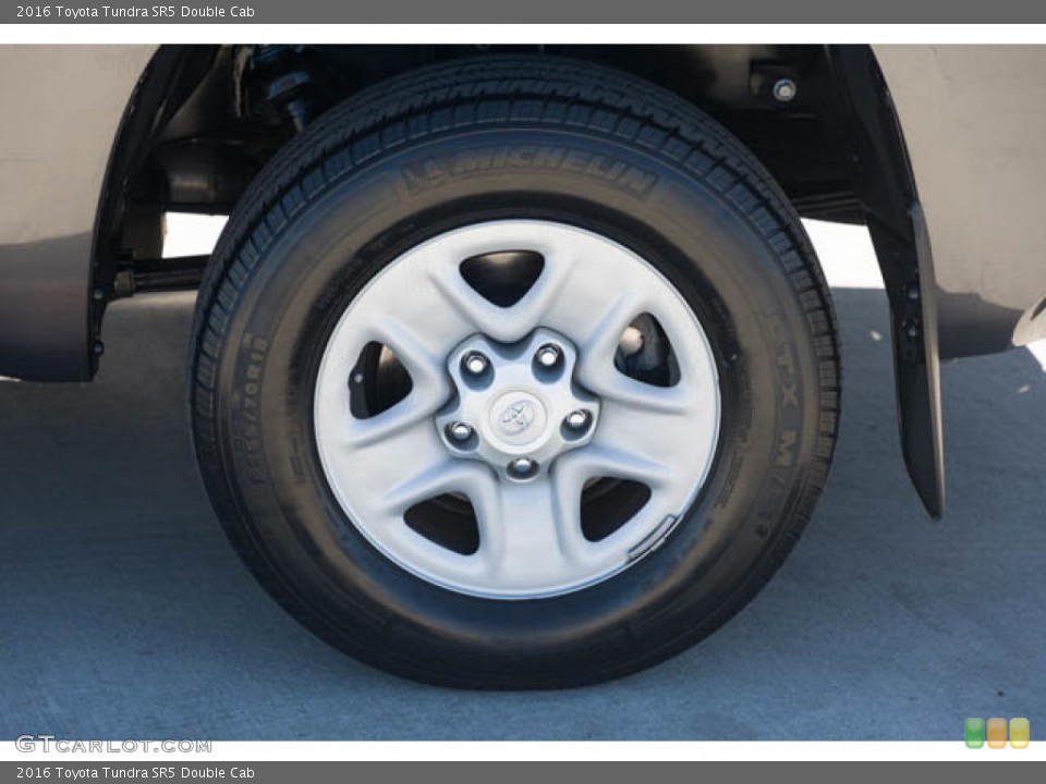 2016 Toyota Tundra SR5 Double Cab Wheel and Tire Photo #144644545