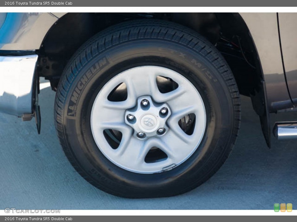 2016 Toyota Tundra SR5 Double Cab Wheel and Tire Photo #144644567