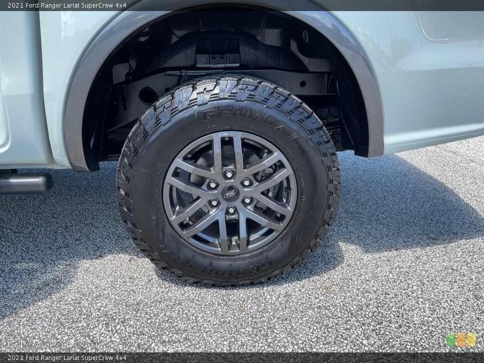 2021 Ford Ranger Lariat SuperCrew 4x4 Wheel and Tire Photo #144645683