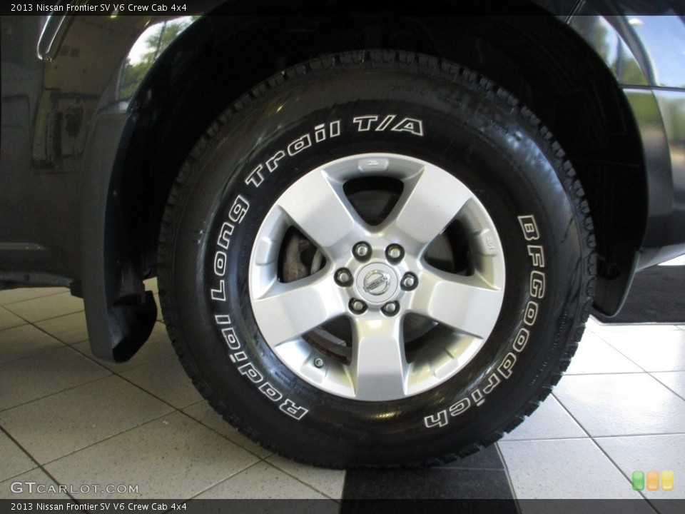 2013 Nissan Frontier SV V6 Crew Cab 4x4 Wheel and Tire Photo #144645812