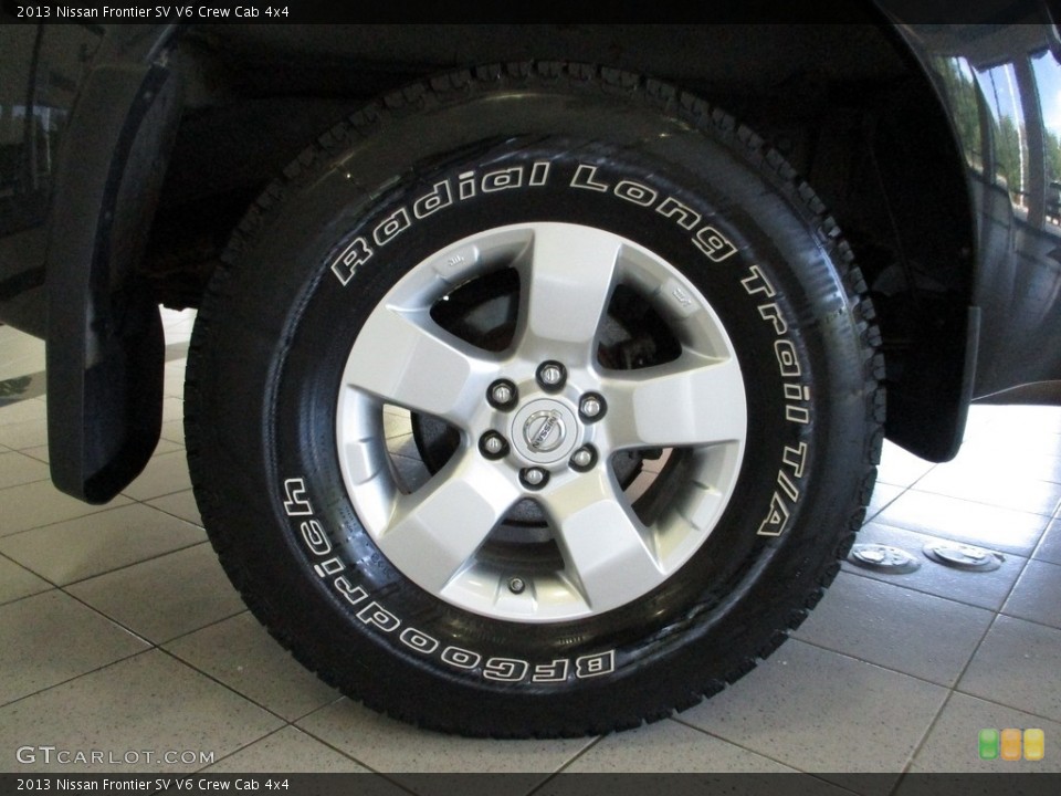 2013 Nissan Frontier SV V6 Crew Cab 4x4 Wheel and Tire Photo #144645827