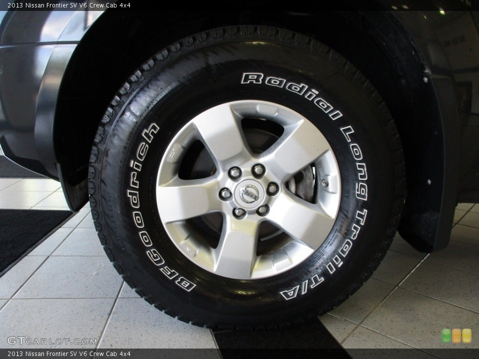 2013 Nissan Frontier SV V6 Crew Cab 4x4 Wheel and Tire Photo #144645956