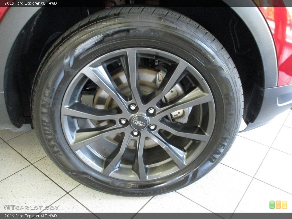 2019 Ford Explorer XLT 4WD Wheel and Tire Photo #144647204