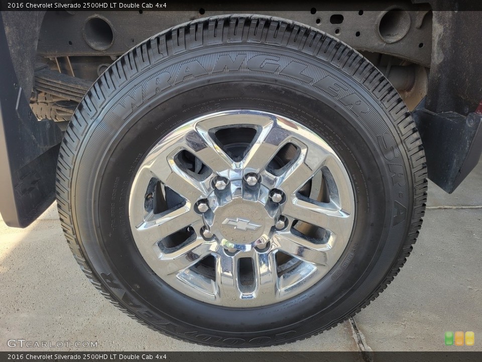 2016 Chevrolet Silverado 2500HD LT Double Cab 4x4 Wheel and Tire Photo #144649027