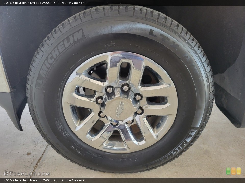 2016 Chevrolet Silverado 2500HD LT Double Cab 4x4 Wheel and Tire Photo #144649078