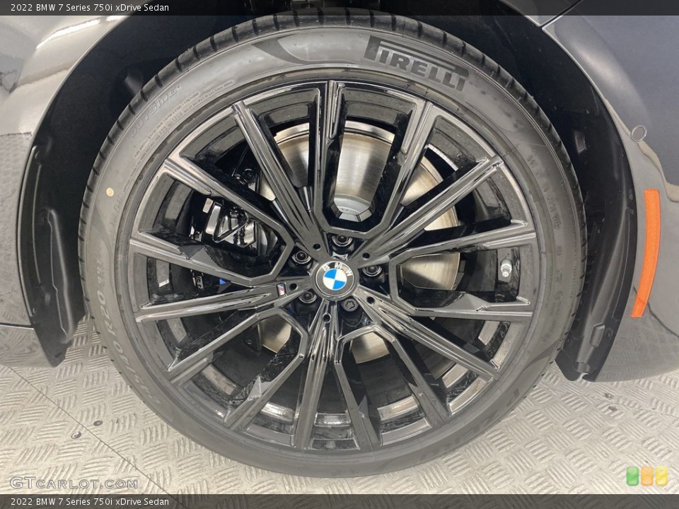 2022 BMW 7 Series 750i xDrive Sedan Wheel and Tire Photo #144651312