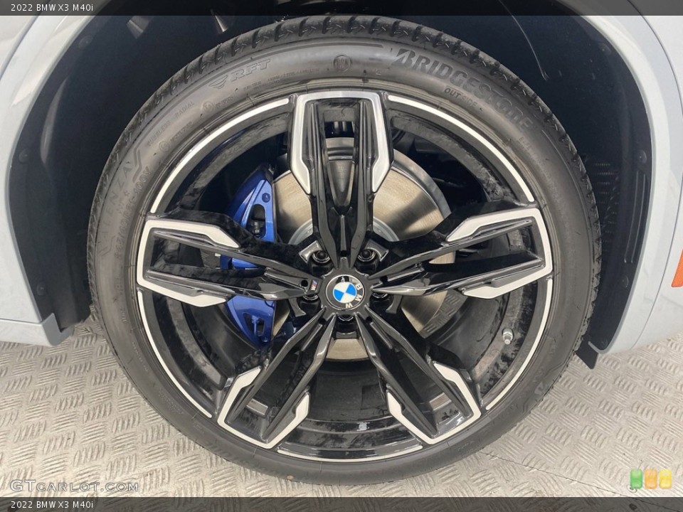 2022 BMW X3 M40i Wheel and Tire Photo #144651931