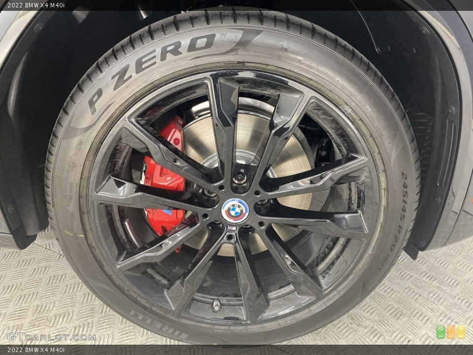 2022 BMW X4 M40i Wheel and Tire Photo #144652519