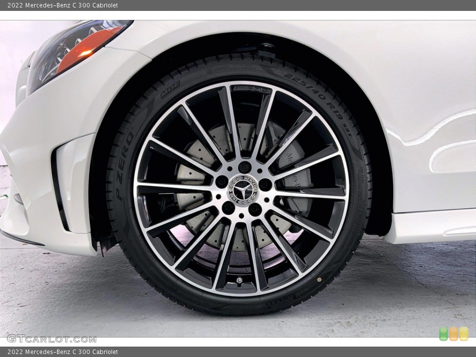 2022 Mercedes-Benz C 300 Cabriolet Wheel and Tire Photo #144655493