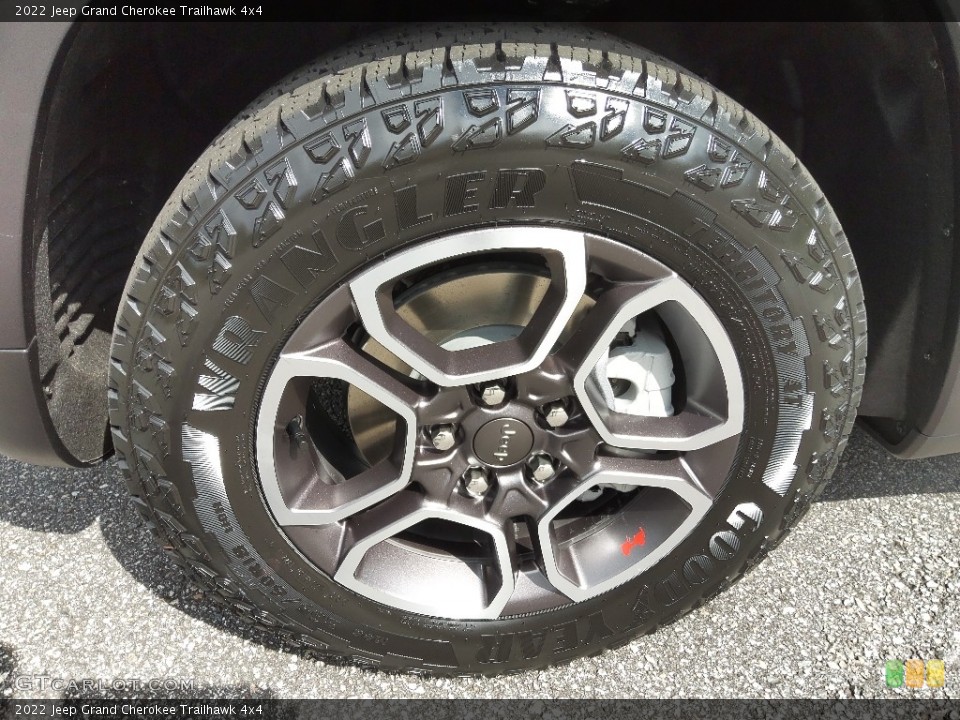 2022 Jeep Grand Cherokee Trailhawk 4x4 Wheel and Tire Photo #144667841