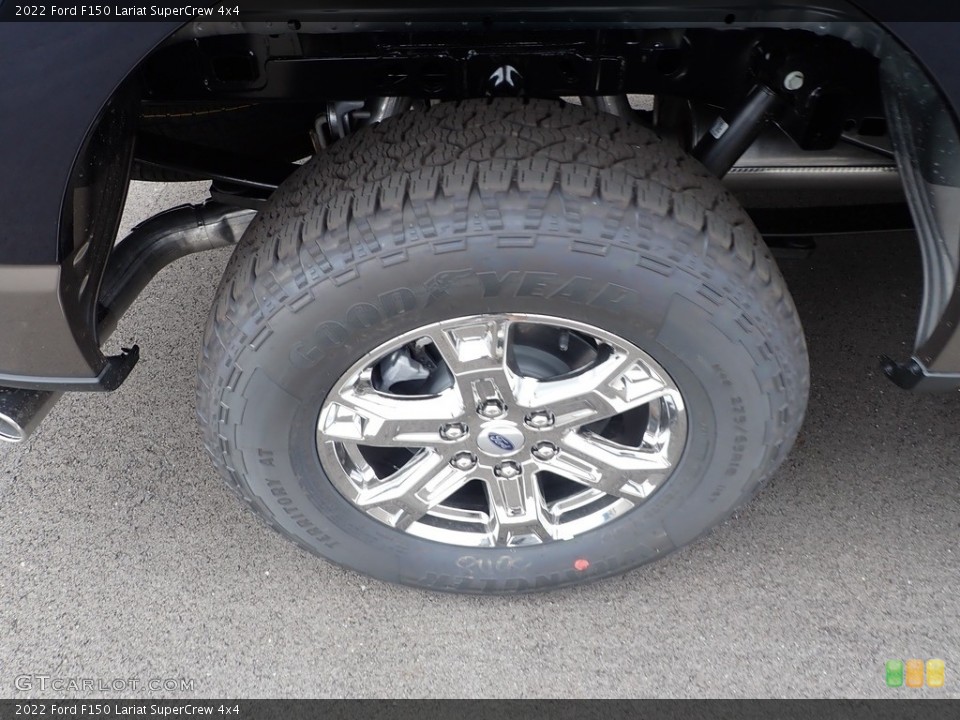 2022 Ford F150 Lariat SuperCrew 4x4 Wheel and Tire Photo #144670469