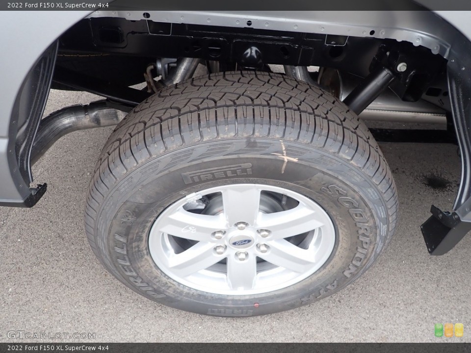 2022 Ford F150 XL SuperCrew 4x4 Wheel and Tire Photo #144670886