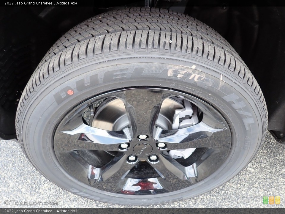 2022 Jeep Grand Cherokee L Altitude 4x4 Wheel and Tire Photo #144678209