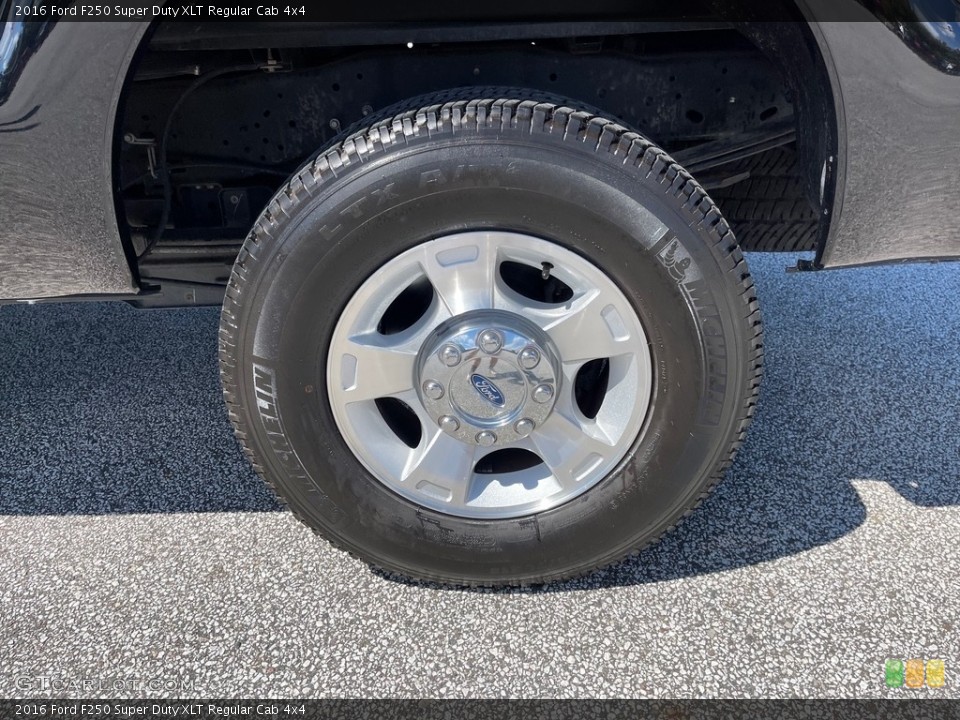 2016 Ford F250 Super Duty XLT Regular Cab 4x4 Wheel and Tire Photo #144680084