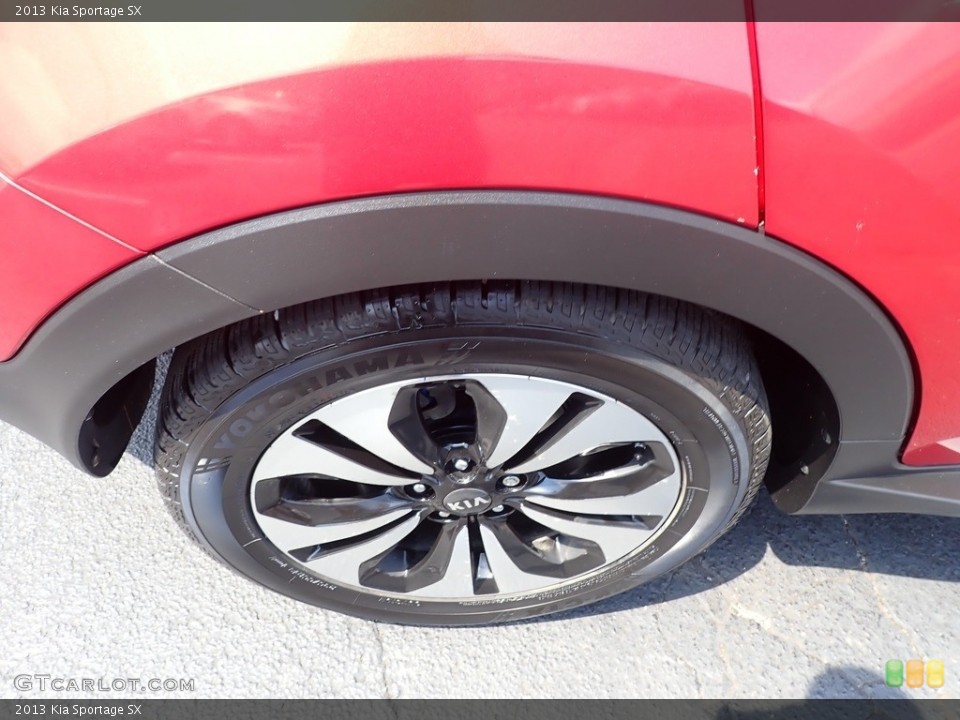 2013 Kia Sportage SX Wheel and Tire Photo #144686508