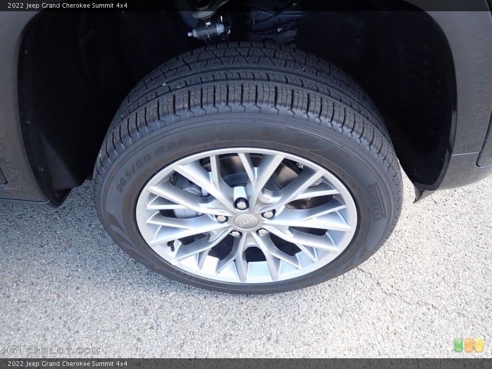 2022 Jeep Grand Cherokee Summit 4x4 Wheel and Tire Photo #144693990